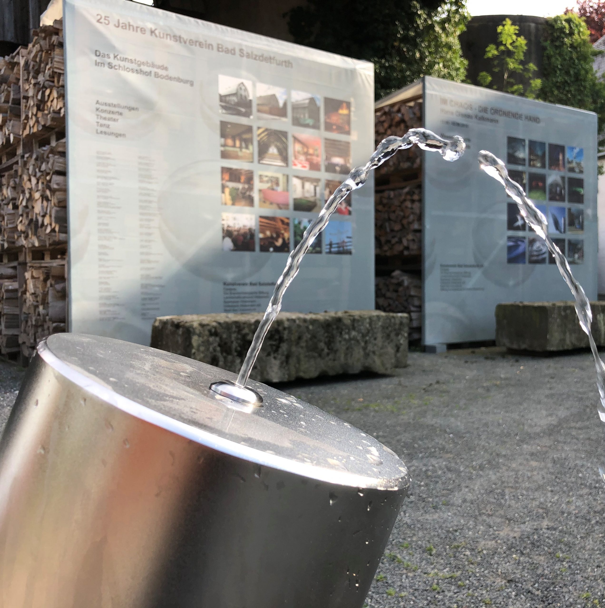 Kalkmann Kontakt Kunst Trinkwasserbrunnen TBs